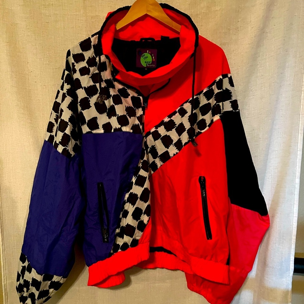Off the Edge Extreme Sports Windbreaker Ski Jacket Size M